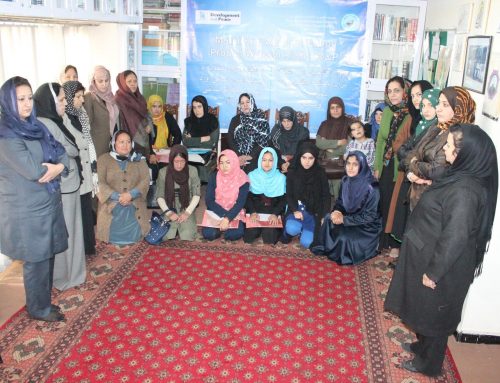 Mobilizing Afghan Man to Protect Woman Rights, Democracy and Peace Workshop in Kabul